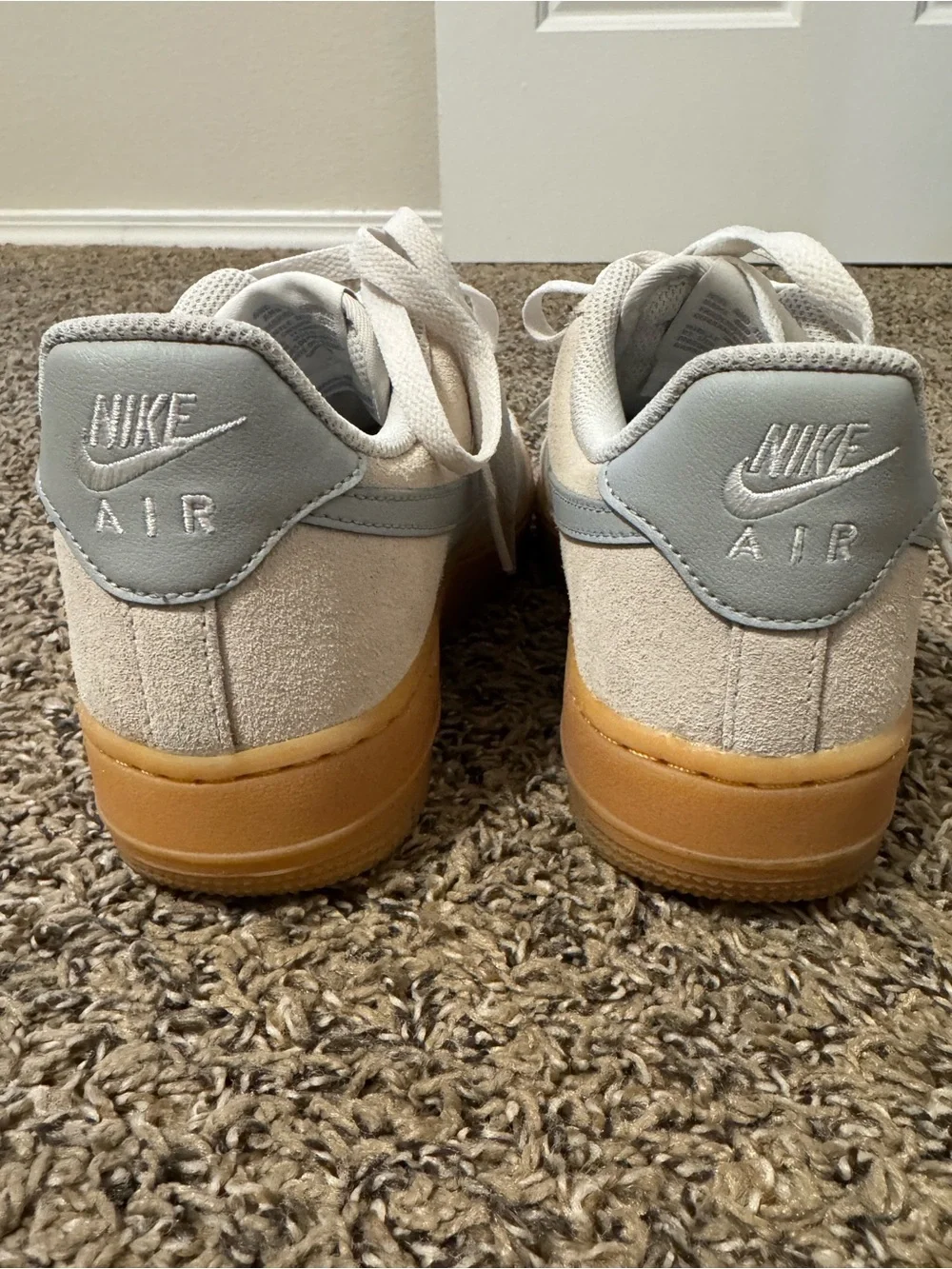 Nike Men’s Air Force 1 Low 07 LV8 Phantom Grey Gum FQ8714-002